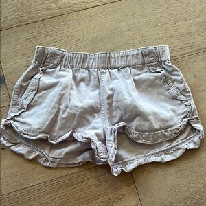 Girl’s Crewcuts Ruffle Hem Shorts